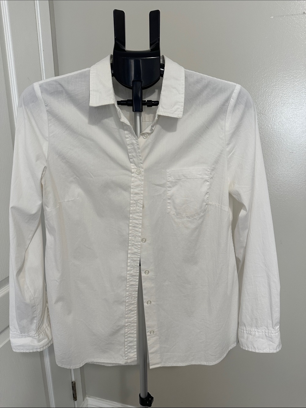 Apt. 9 Men's White Long-Sleeve Button-Front Dress Shirt